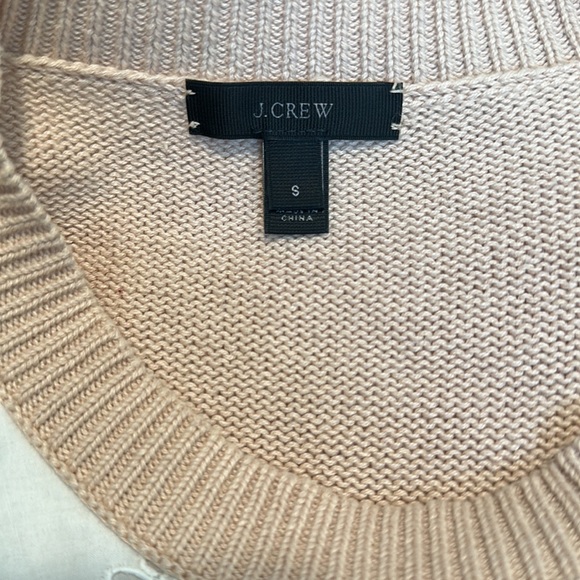 J. Crew Eyelet Overlay Sweater - Picture 3 of 4